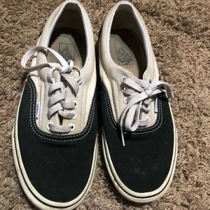 Tuxedo vans! Sz 8.5